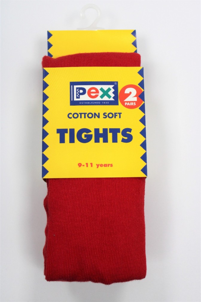 SOCKS / TIGHTS RED AGE 9 -11 