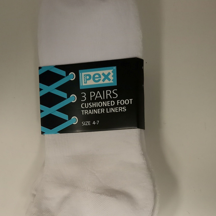 SOCKS TRAINER LINERS 3PRS